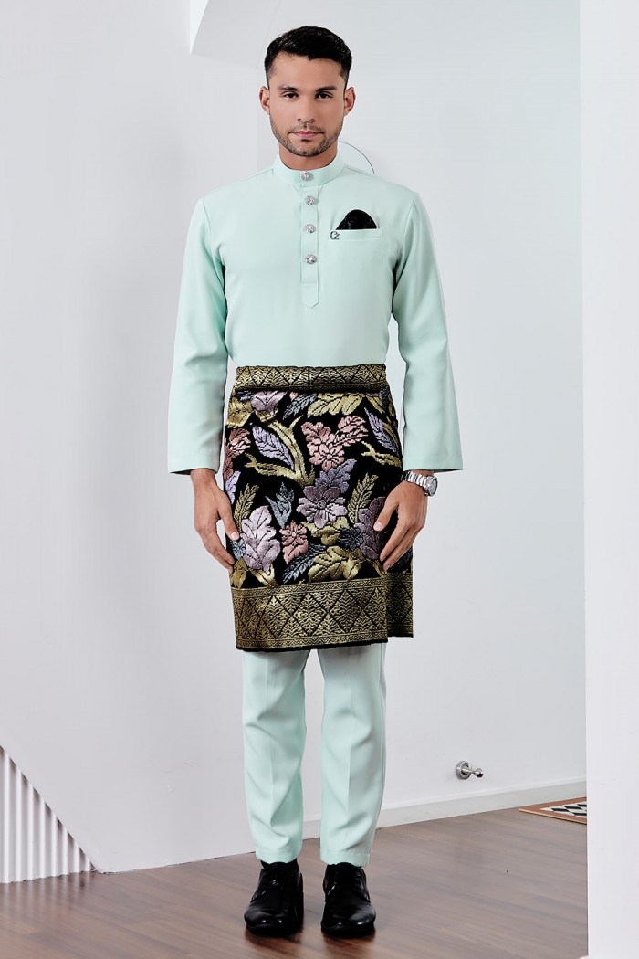 Baju Melayu Yusoff - Mint Green